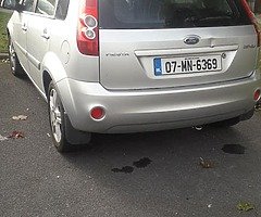 07 1.4 petrol fiesta