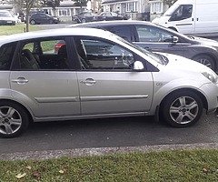 07 1.4 petrol fiesta