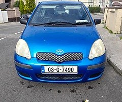2003 Toyota Yaris 1.0 litre