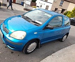2003 Toyota Yaris 1.0 litre
