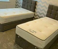 Divan bed and matresses