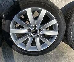 17” genuine Volkswagen alloys