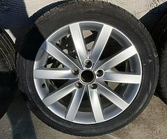 17” genuine Volkswagen alloys - Image 3/5