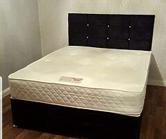 Divan bed and matress