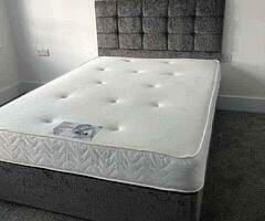 Divan bed and matrisess