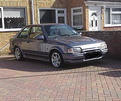 Escort rs turbo