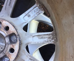 Genuine 16” Audi 5x112 alloy wheels - Image 4/7