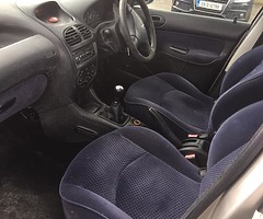 Peugot 206 nct and taxed till end if month