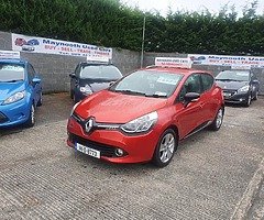 2014 Renault Clio 1.1 High Spec nct and taxed