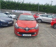 2014 Renault Clio 1.1 High Spec nct and taxed