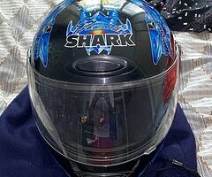 Motorbike helmets and jackets