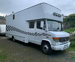 Mercedes 814d camper/ race truck