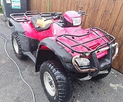 Honda 500cc quad - Image 6/9