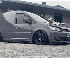 VW CADDY GTD CONVERTED ON AIR RIDE