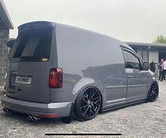 VW CADDY GTD CONVERTED ON AIR RIDE