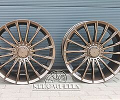 Mercedes AMG style multispoke alloy wheels  - 5x112