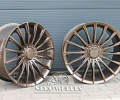 Mercedes AMG style multispoke alloy wheels  - 5x112 - Image 7/7