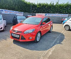 2014 Ford Focus 1.0 Zetec Ecoboost 2 Year Nct High Spec