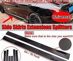 side skirts 2 meter length