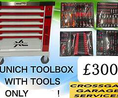 Munich toolbox complete with tools