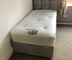 Divan bed and matress