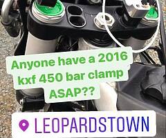 LOOKING KX450F 2016 Handlebar Clamp