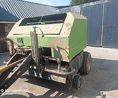 Deutz fahr m135 chopper baler