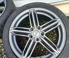 Audi 18' wheels for sale or swap