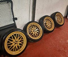 18" 5x100 BBS reps