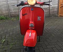 Vespa 125 (Bajaj frame) Rally/sprint lookalike