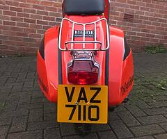 Vespa 125 (Bajaj frame) Rally/sprint lookalike - Image 4/6