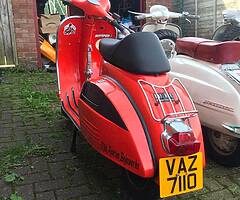 Vespa 125 (Bajaj frame) Rally/sprint lookalike - Image 6/6