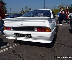 Opel manta redtop rally spec