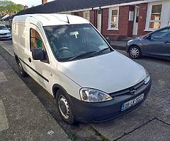 08 Opel combo doe/taxed