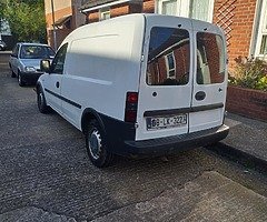 08 Opel combo doe/taxed