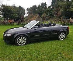 Audi a4 convertible 2l tdi