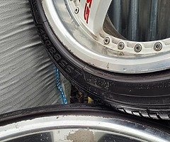 4x100 LENZO RS5 alloy wheels 17" - Image 7/8