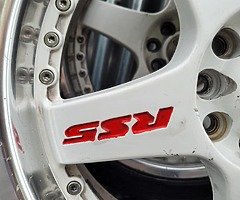 4x100 LENZO RS5 alloy wheels 17" - Image 8/8