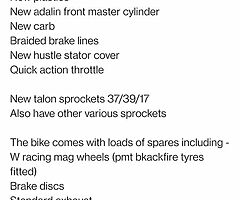 2018 CW Race Ready Pit Bike - Image 9/10