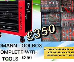 Widmann toolbox with tools