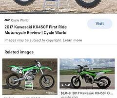 2017 Kawasaki KX