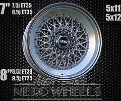 BBS RS Slant lip style alloy wheels 17'' / 18'' - 5x112 / 5x120 - Image 4/4
