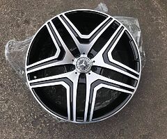 Mercedes ML AMG style alloys 5x112
