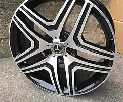 Mercedes ML AMG style alloys 5x112 - Image 3/9