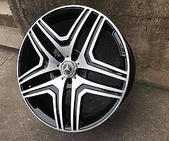 Mercedes ML AMG style alloys 5x112 - Image 4/9