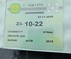 2015(151)Suzuki Alto 1.0 litre - Image 7/10