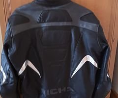 Motorbike leather jacket
