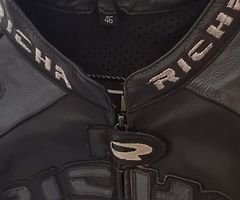 Motorbike leather jacket