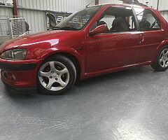 106 GTI FRONT BUMPER