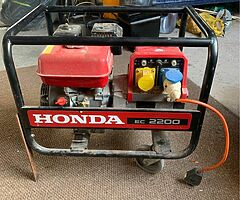 Honda generator